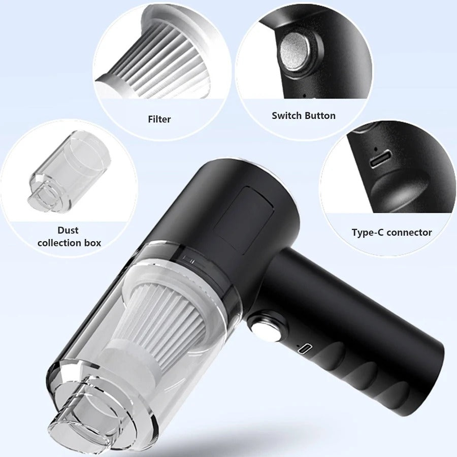 TurboWash & Vac X2 TRV04T – Hidrolavadora y Aspiradora 3 en 1 de Alta Potencia